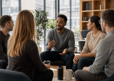 Conversation en anglais en petit groupe à Mazargues